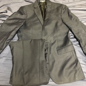 Express Photographer Fitted Suit (Navy)